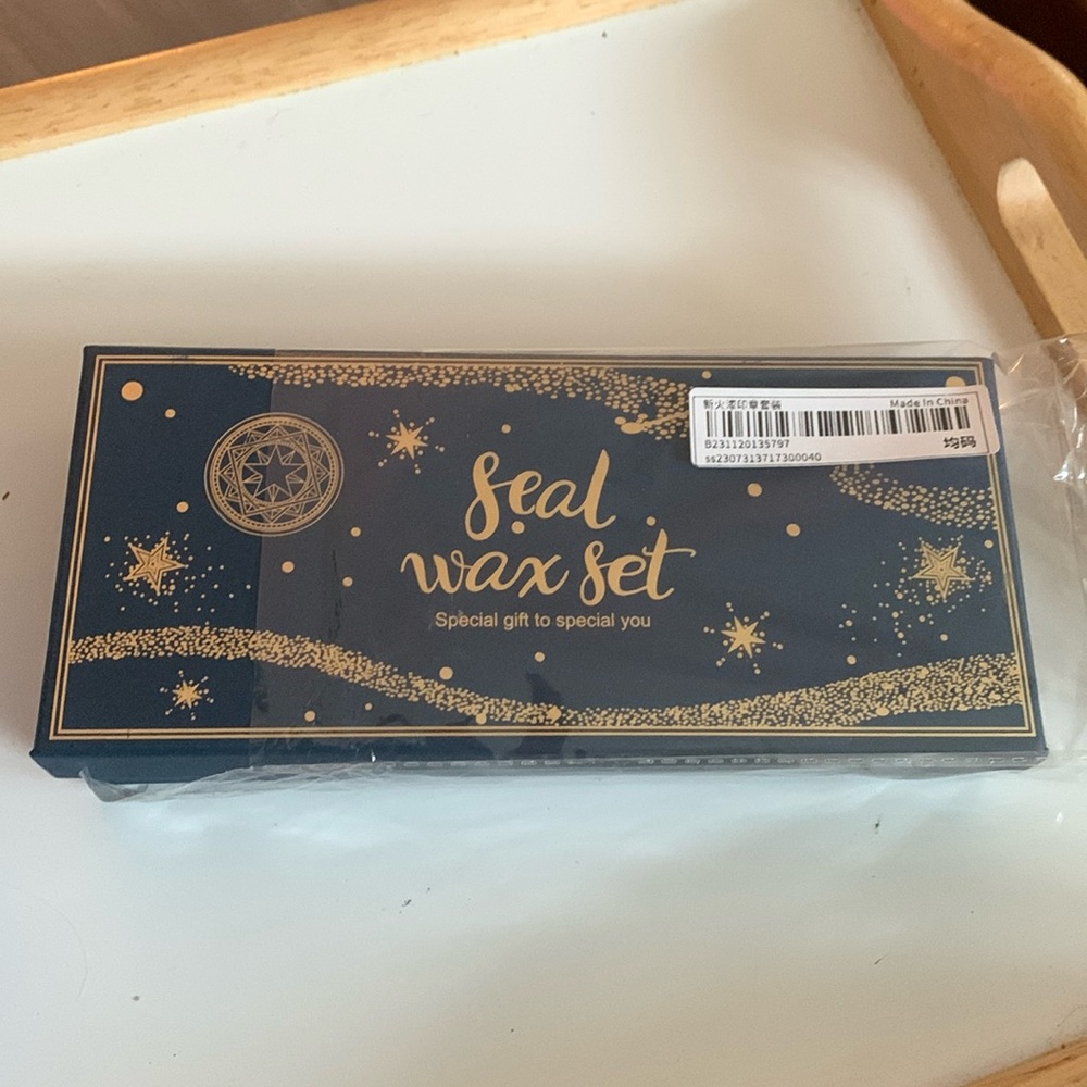 NWT seal wax set special gift to you includes everything needed for wax sealing